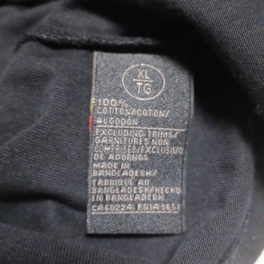 Buffalo David Bitton Classic Black Tee - Picture 6 of 7